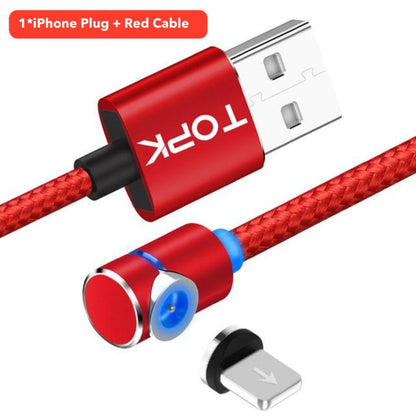 Rotate Magnetic Charge Phone Charging Cord Wire