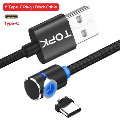 Rotate Magnetic Charge Phone Charging Cord Wire