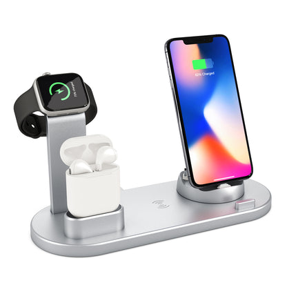 Wireless Charger 4 In 1 Charging Station For AppleIWatch Series