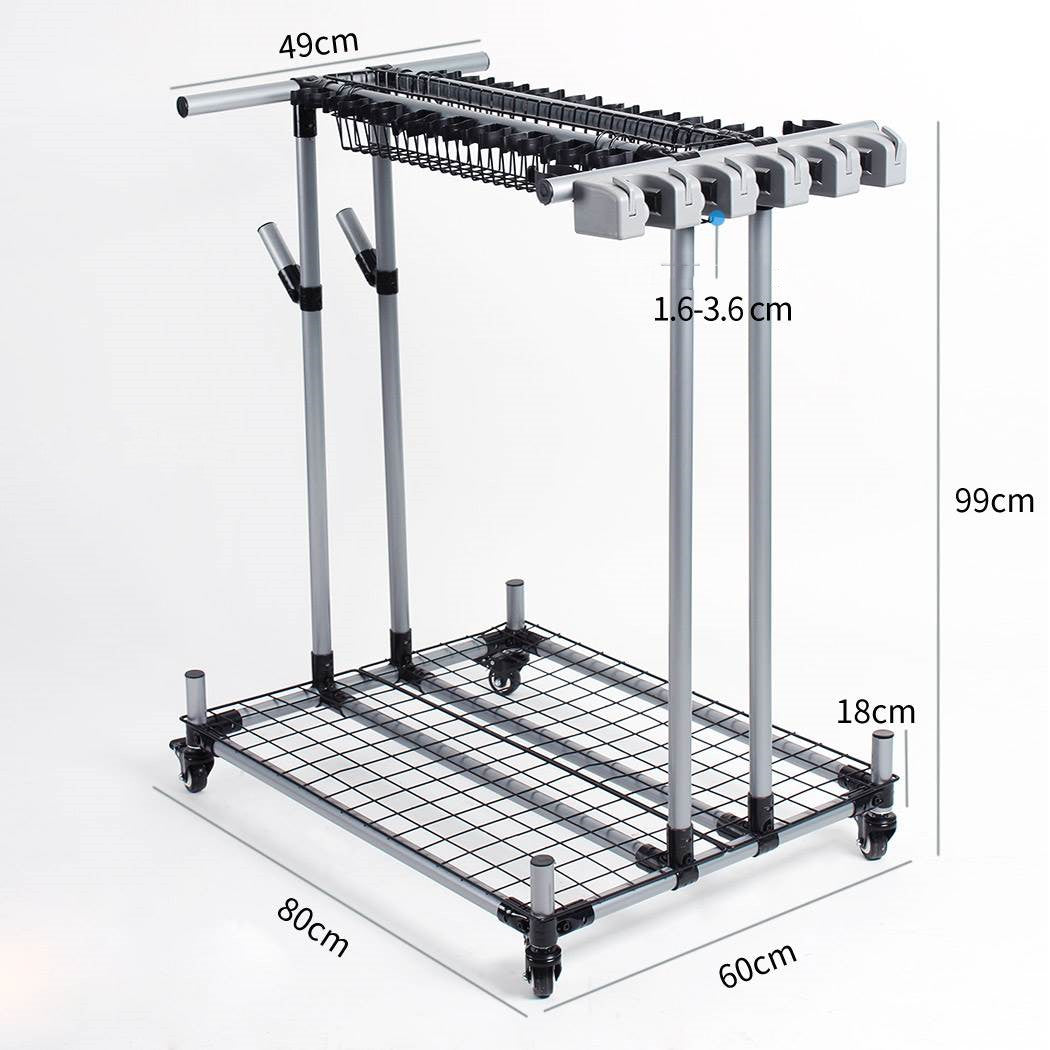 Mobile Tool Truck Storage Rack