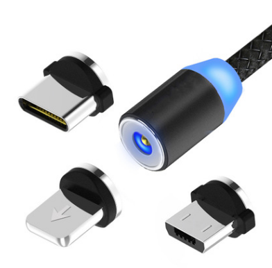 Rotate Magnetic Charge Phone Charging Cord Wire