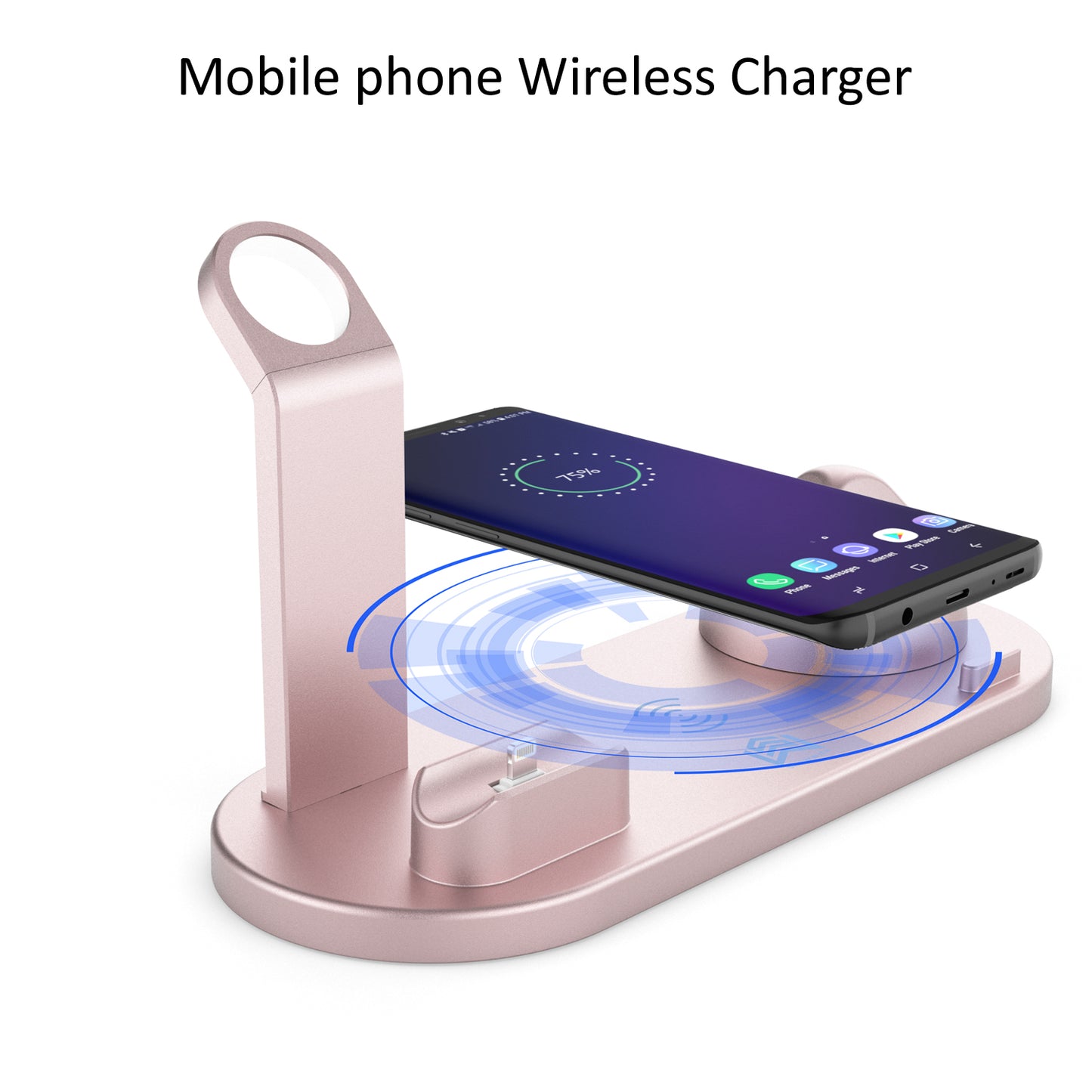 Wireless Charger 4 In 1 Charging Station For AppleIWatch Series