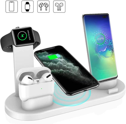 Wireless Charger 4 In 1 Charging Station For AppleIWatch Series