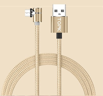 Rotate Magnetic Charge Phone Charging Cord Wire