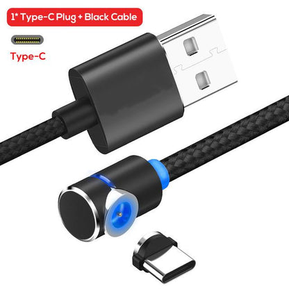 Rotate Magnetic Charge Phone Charging Cord Wire